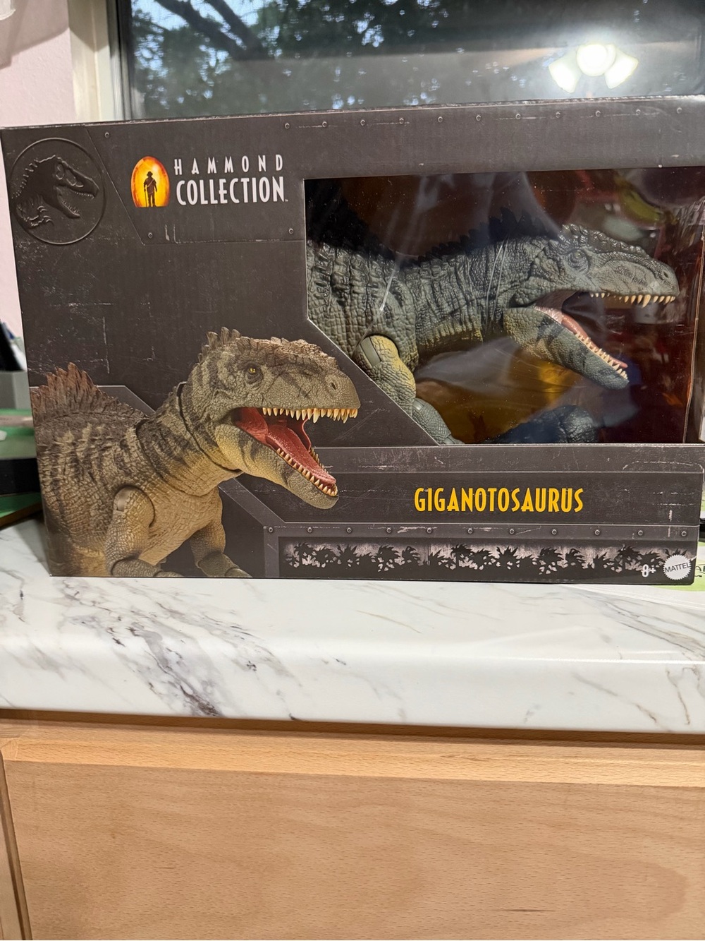Hammond Collection Giganotosaurus Figure - Olive Green Dinosaur